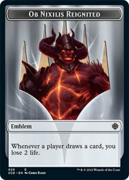 (英)紋章 - 灯の再覚醒、オブ・ニクシリス / Emblem - Ob Nixilis Reignited No.026 - 紋章 - 灯の再覚醒、オブ・ニクシリス / Emblem - Ob Nixilis Reignited【SCD-TOKEN】 No.026