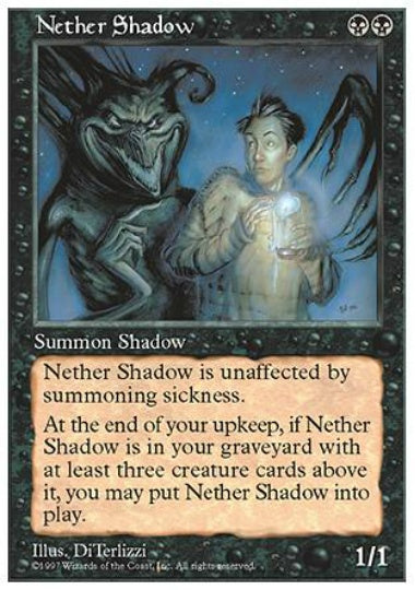 (英)冥界の影 / Nether Shadow【5ED】 No.183