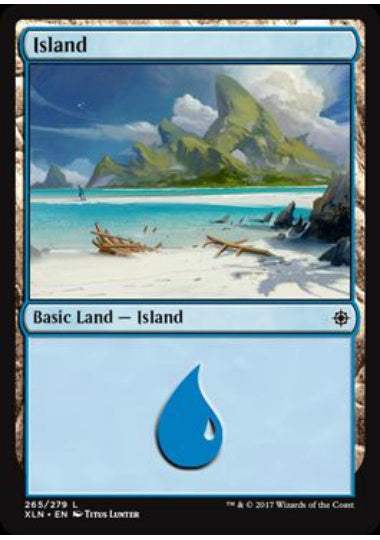 (英)【Foil】島 / Island【XLN】 No.265