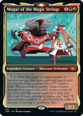 (英)【Foil】Magar of the Magic Strings ★ショーケース枠★ 【UNF】 No.263