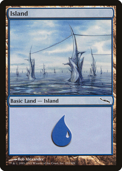 (英)【Foil】島 / Island【MRD】 No.292