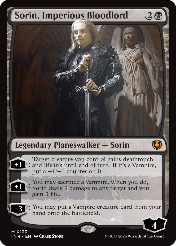 (英)傲慢な血王、ソリン / Sorin, Imperious Bloodlord【INR】 No.133