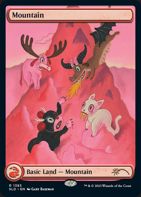 (英)山 / Mountain【SLD】 Featuring: Gary Baseman No.1385