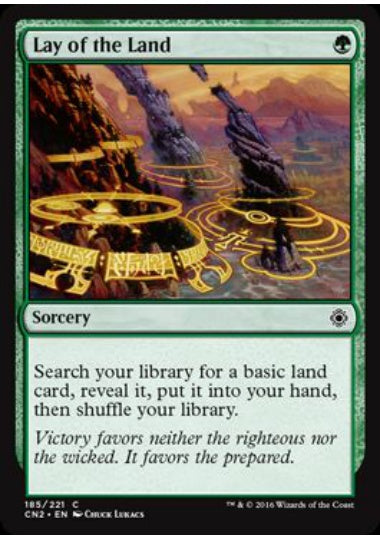 (英)【Foil】地勢 / Lay of the Land【CN2】 No.185