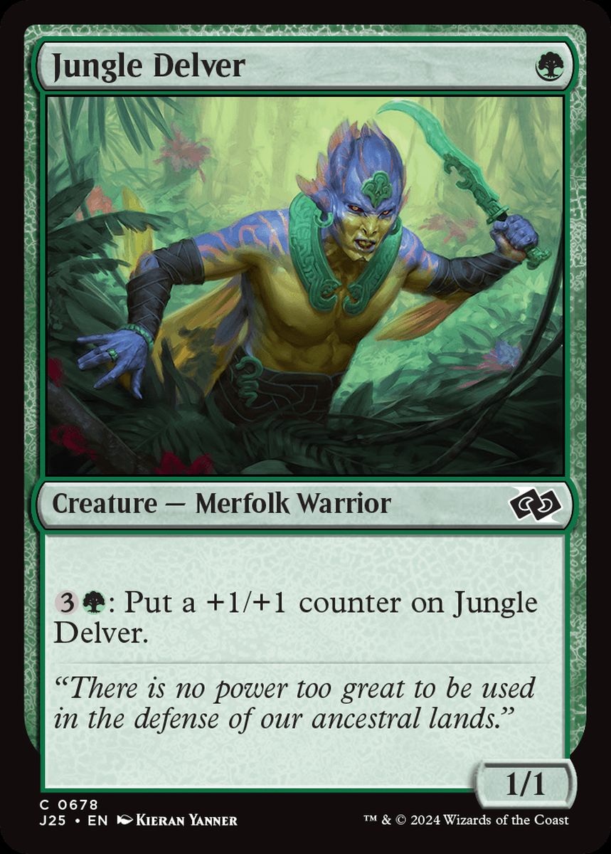 (英)ジャングルの探査者 / Jungle Delver【J25】 No.678