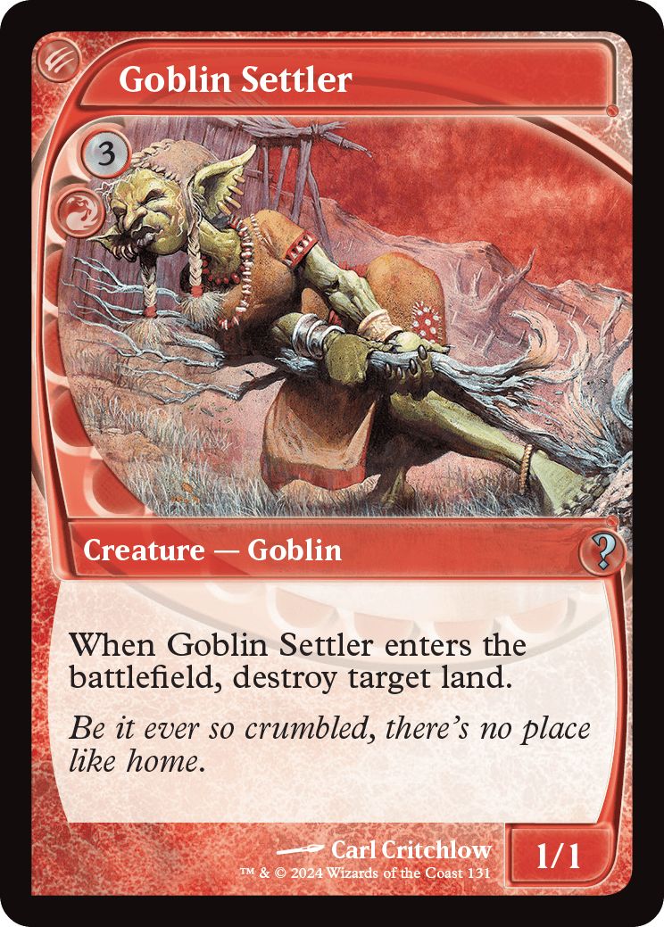 (英)Goblin Settler【MB2】 No.131