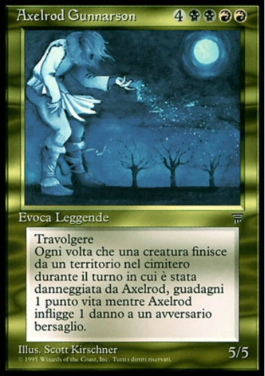 (イタリア語)Axelrod Gunnarson / Axelrod Gunnarson【LEG】 No.219