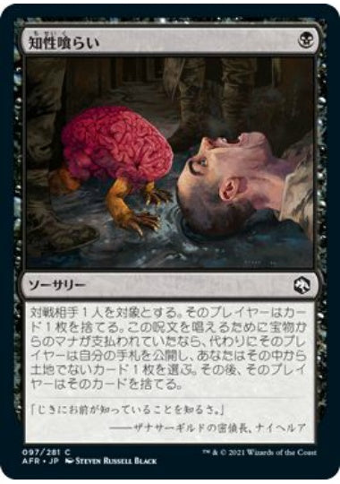 (日)知性喰らい / Devour Intellect【AFR】 No.097