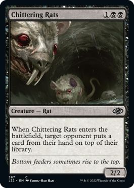 (英)騒がしいネズミ / Chittering Rats【J22】 No.387