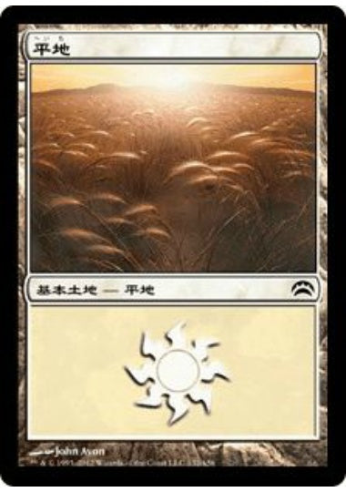 (日)平地 / Plains【PLANE2012】 No.132