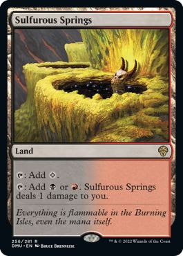(英)【Foil】硫黄泉 / Sulfurous Springs【DMU】 No.256