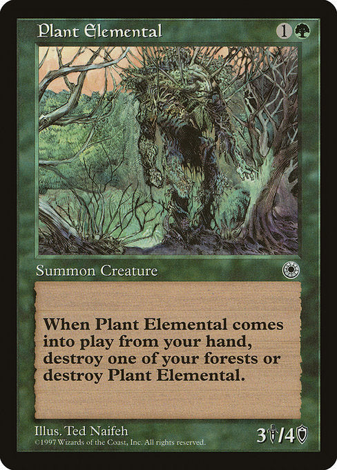 (英)植物の精霊 / Plant Elemental【POR】 No.181