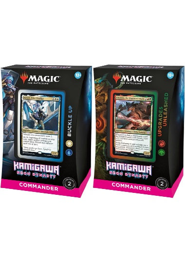 (英)神河：輝ける世界 統率者デッキ 2種セット / Kamigawa: Neon Dynasty Commander Deck Set【BOX】 ※発送方法は「ゆうパック」を選択してください。