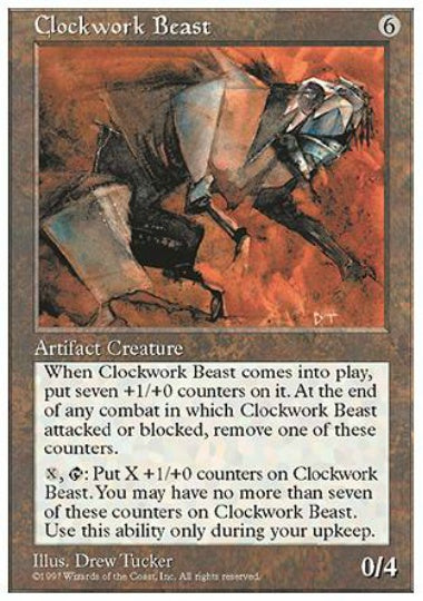 (英)機械仕掛けの獣 / Clockwork Beast【5ED】 No.356