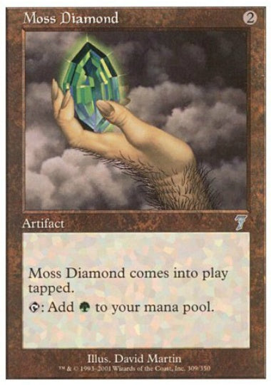 (英)苔色のダイアモンド / Moss Diamond【7ED】 No.309