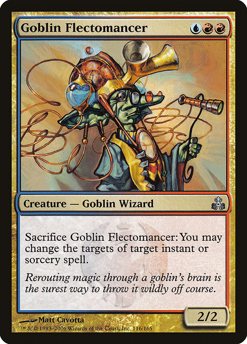 (英)【Foil】ゴブリンの捻術師 / Goblin Flectomancer【GPT】 No.116