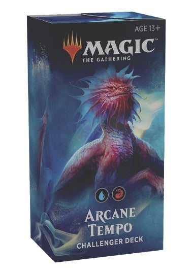 (英)チャレンジャーデッキ2019「秘儀の手数」 / Challenger Deck 2019「Arcane Tempo」【GIFT】 ※発送方法は「ゆうパック」を選択してください。