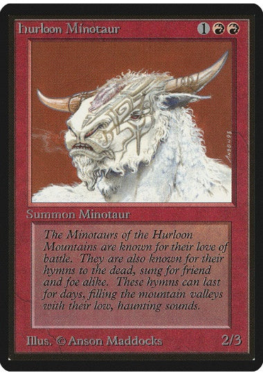 (英)ハールーン・ミノタウルス / Hurloon Minotaur【BETA】 No.159