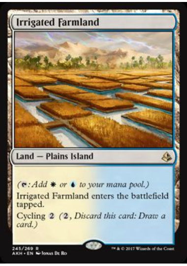 (英)【Foil】灌漑農地 / Irrigated Farmland【AKH】 No.245