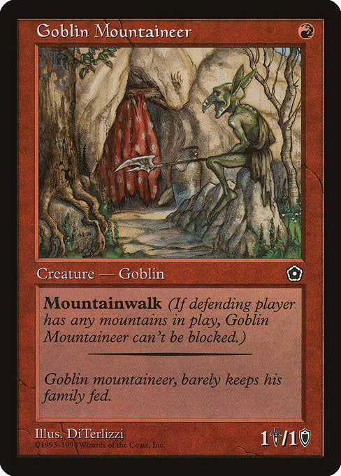 (英)ゴブリンの山岳民 / Goblin Mountaineer【P02】 No.101