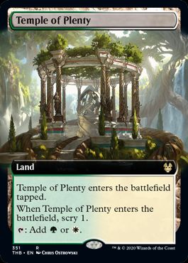 (英)豊潤の神殿 / Temple of Plenty ★拡張枠★ 【THB】 No.351