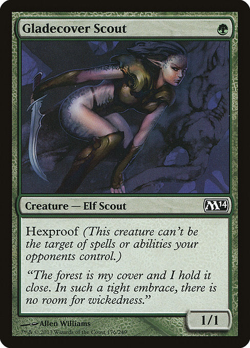 (英)林間隠れの斥候 / Gladecover Scout【M14】 No.176