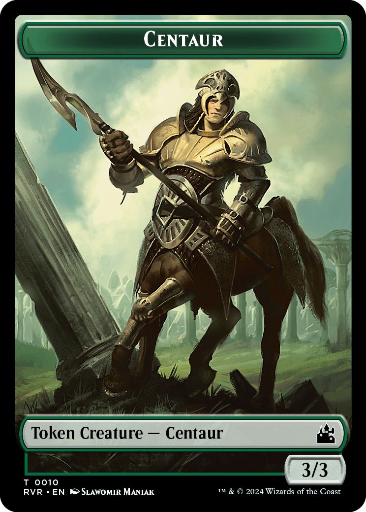 (英)ケンタウルストークン / Centaur Token【RVR-TOKEN】 No.010