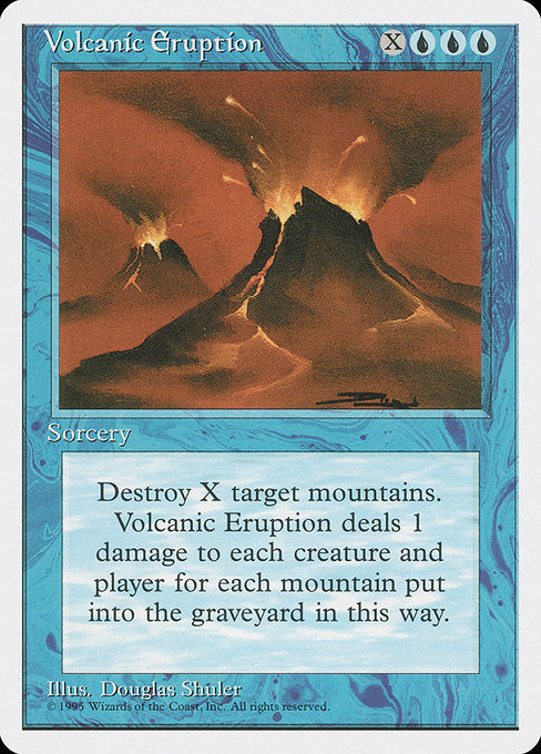 (英)噴火 / Volcanic Eruption ★アルターネイト版★ 【4ED】 No.112