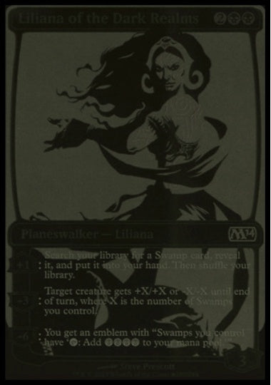 (英)【Foil】闇の領域のリリアナ / Liliana of the Dark Realms【PRM】SDCC2013プロモ No.024
