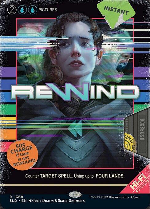 (英)【Foil】巻き直し / Rewind【SLD】 Now on VHS! No.1368