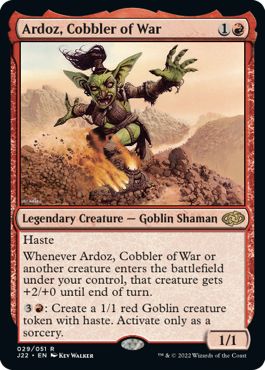 (英)戦争の靴職人、アルドース / Ardoz, Cobbler of War【J22】 No.029