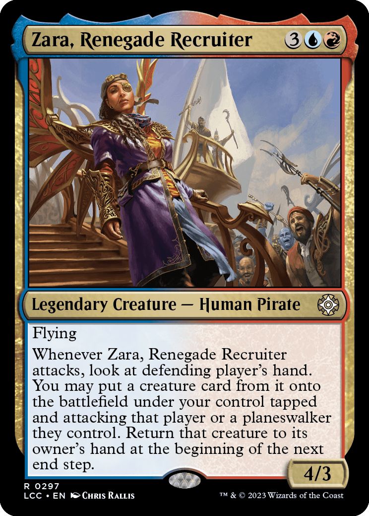 (英)改革派の勧誘者、ザラ / Zara, Renegade Recruiter【LCC】 No.297