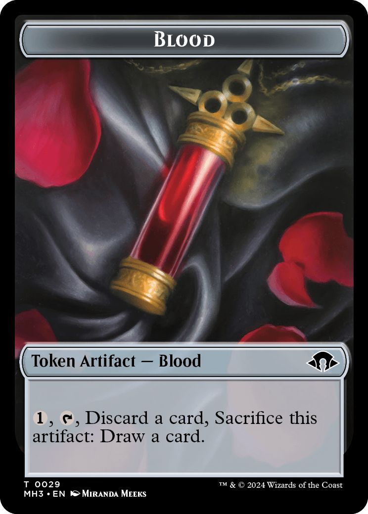 (英)血トークン / Blood Token【MH3-TOKEN】 No.029