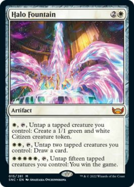 (英)【Foil】光素の泉 / Halo Fountain【SNC】 No.015