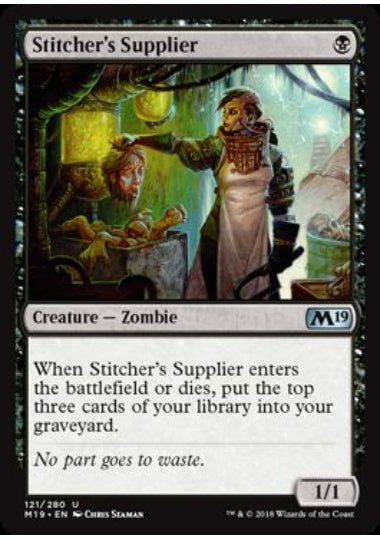 (英)【Foil】縫い師への供給者 / Stitcher's Supplier【M19】 No.121