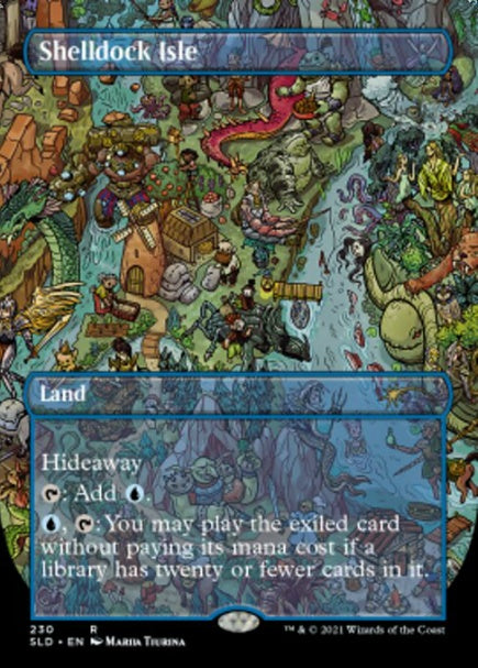 (英)【Foil】殻船着の島 / Shelldock Isle【SLD】Fblthp: Completely, Utterly, Totally Lost No.230