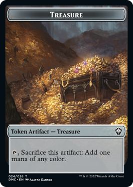 (英)宝物トークン / Treasure Token【DMC-TOKEN】 No.024