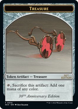 (英)宝物トークン / Treasure Token【30A-TOKEN】 No.014