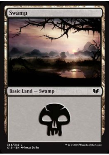 (英)沼 / Swamp【C15】 No.333