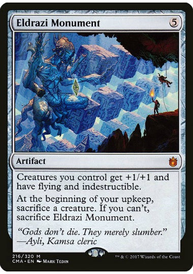 (英)エルドラージの碑 / Eldrazi Monument【CMDANTHO】 No.216