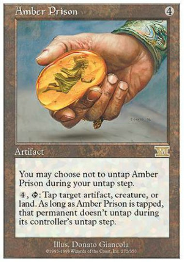 (英)琥珀の牢 / Amber Prison【6ED】 No.272
