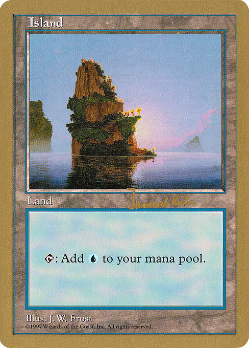 (英)島 / Island【WC97】 World Championship Decks 1997 Janosch Kuhn 金枠 No.099