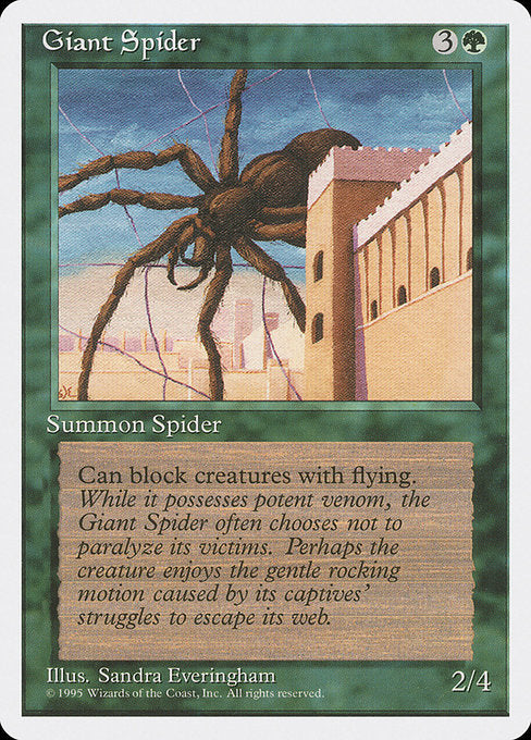 (英)大蜘蛛 / Giant Spider【4ED】 No.249
