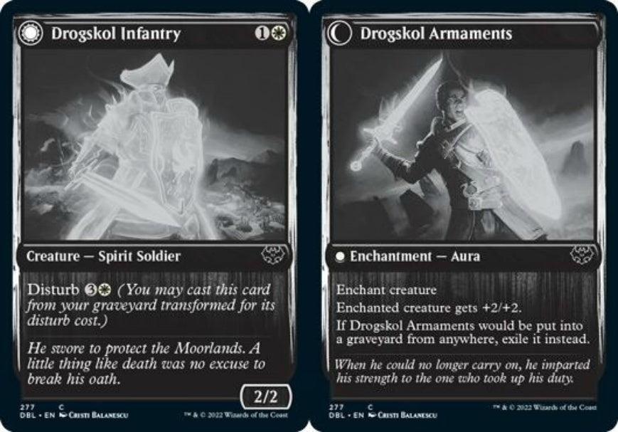 (英)【Foil】ドラグスコルの歩兵 / Drogskol Infantry - ドラグスコルの武装 / Drogskol Armaments【DBL】 No.277