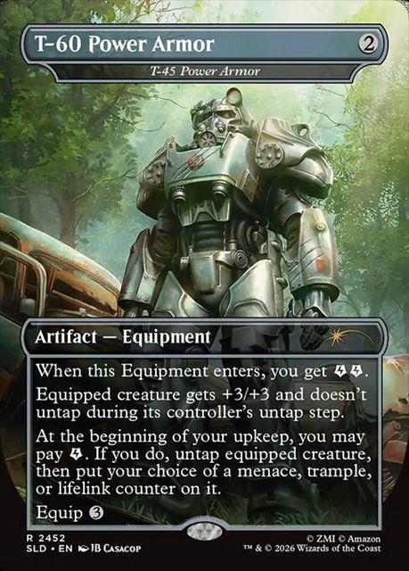 (英)T-45 Power Armor[T-60 Power Armor] ★ボーダーレス★ 【SLD】 Fallout: Beyond Vault 33 No.2452