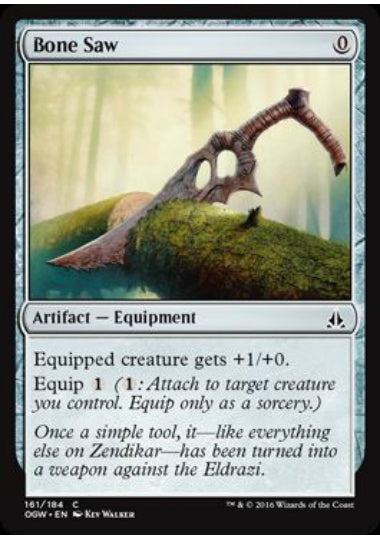 (英)【Foil】骨の鋸 / Bone Saw【OGW】 No.161