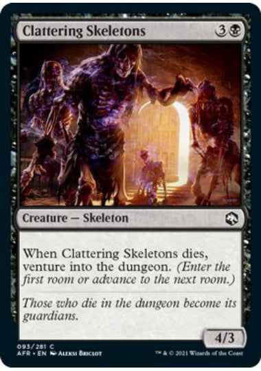 (英)かたつく骸骨 / Clattering Skeletons【AFR】 No.093