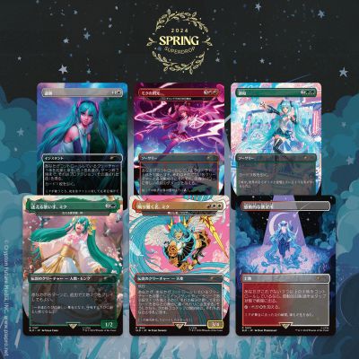 (日)Secret Lair x Hatsune Miku: Sakura Superstar JP 【BOX】 ※発送方法は「ゆうパック」を選択してください。