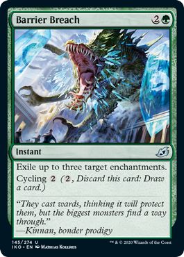 (英)【Foil】障壁突破 / Barrier Breach【IKO】 No.145