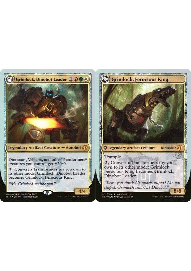 (英)【Foil】Grimlock, Dinobot Leader - Grimlock, Ferocious King【PRM】HASCON2017プロモ No.079